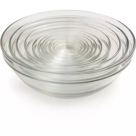 Sur La Table Duralex Lys Clear Stackable Bowls, Set of 10 1