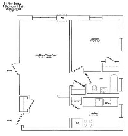 $2,250 / 1br - Bonito piso de 1 dormitorio ~Mass ave ~ calefacción y agua caliente incluidas /mascotas permitidas~63699450153347123