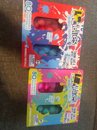 Paint ball throwables 1