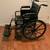 DELUXE DRIVE 18” WIDE WHEELCHAIR w/foot rests, heel supports 2 thumbnail