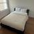 Mario Bellini Couch, CB2 Leather Daybed, TV/Stand, Green Checkered Rug 5 thumbnail