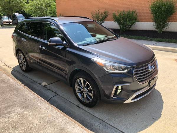 2017 Hyundai Santa Fe 1 Owner 3rd Row Seating 170k Highway miles - $6,900 (LAUREL, MD)63616290056195121