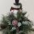 NEW- Snowman with Christmas Tree-Top Hat Arrangement/Centerpiece 4 thumbnail