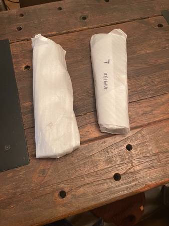 Korg Kronos 61 Black Plastic End Caps (left and right) 1