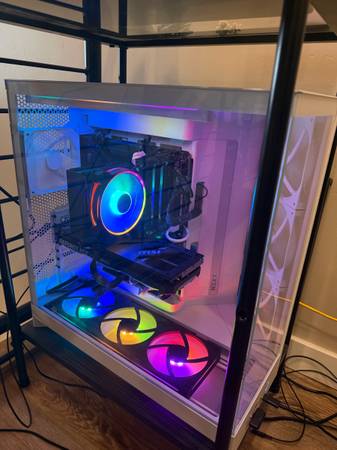 Custom Gaming PC - Ryzen 9 5900X / RTX 4060 Ti / 64GB RAM - NZXT H9 Flow (Access 1