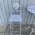 Beautiful Mid century Wrought Iron Patio Set   3pc #1 8 thumbnail