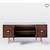 West Elm Delphine Buffet Media Console Entertainment Center Tv Stand 9 thumbnail