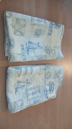 Nautical Kitchen Curtains 1