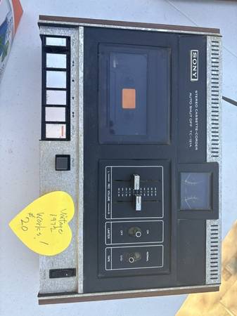 Cassette tape deck 1