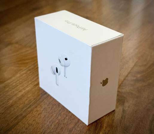  UNOPENED AirPods Pro 2 with USB-C Charging Case - White