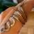 Long Sterling Silver Ring (Size 8) with Beautiful Style 8 thumbnail