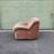 Vintage 1980s Italian Modern Scoop Chair Swivel Postmodern Retro MCM 9 thumbnail