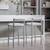 Velvet White Bar Stools 10 thumbnail