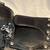 UNIQUE VINTAGE BLACK LEATHER MOTORCYCLE SADDLE BAG "DMP W/WINGS" LOGO 7 thumbnail