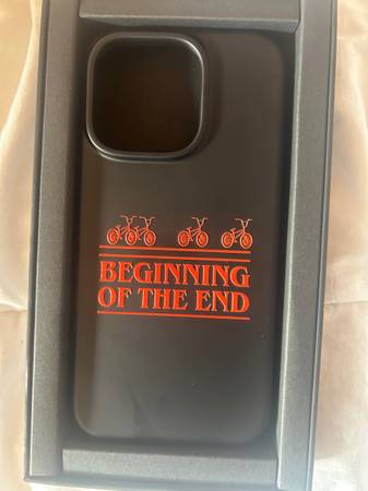 Stranger things limited edition phone case Apple IPhone 16 pro 1