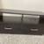 47” W Tv Stand, two drawers 20" H stainless feet 5 thumbnail