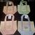 NWT Trader Joe's Striped Mini Canvas Tote Bags - Full Set of 4 (Summer 7 thumbnail