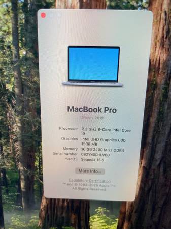 2019 MackBook Pro! - $475 (Rockwall)63471290194689122
