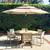 Janus et Cie and Harbour Outdoor teak and stainless steel patio set 4 thumbnail