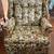 Fall Floral Stylized Winged Back 70’s Sofa and Chair 14 thumbnail