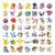 Pokemon Stickers 100pcs/pack 5 thumbnail