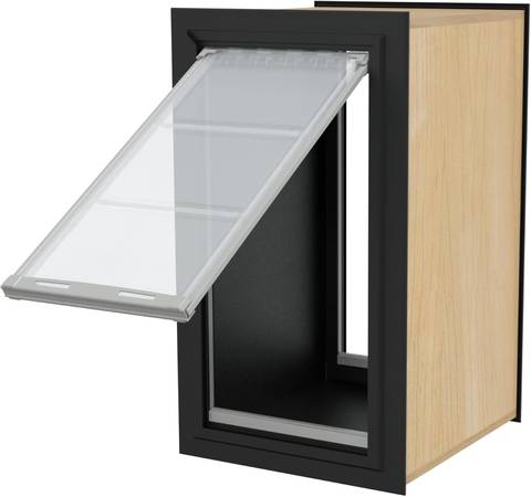 was$550 Endura Flap E2 Single Flap Pet Dog Door for Thick Walls 1