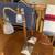 MATCHING SET OF CRATE & BARREL MODERN TABLE LAMPS 3 thumbnail