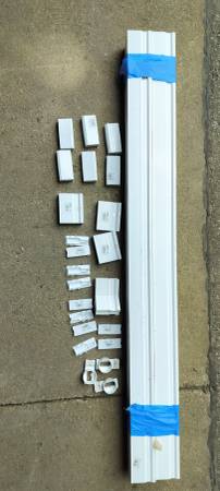 NDS 5-ft L x 1-1/4-in W Micro Channel Drain Couplings and End Pieces 1