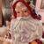 New! Ceramic Cookie Jar Santa With Tree 11.5" 2 thumbnail