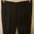 Men's Wool Black Mini Stripe Dress Suit Pants Size 30/30 4 thumbnail