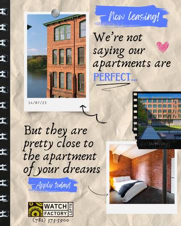 $3,299 / 2br - ENAMÓRATE CON 2 MESES GRATIS EN WATCH FACTORY LOFTS! (Waltham)63863135017601120