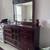 Queen Bedroom Set - Cherry Wood 2 thumbnail