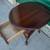 Vintage Solid Cherry Oval Top Side Table w/Drawer 7 thumbnail