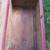 1890's Wooden Wall Cabinet Ox Blood Red Rare Hardware Vintage Handmade 4 thumbnail