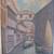 ANTIQUE OIL PAINTING VENICE CANAL GONDOLA ITALIAN SIGNED SALA 2 thumbnail