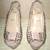 Christian Louboutin Crystal Silver Strass Sparkle shoes Open Peep Toe 2 thumbnail