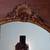 Vintage 1930s Gold Gilt Mirror w/ Scroll Design> Excellent Condition 4 thumbnail