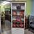 Reclaimed wood Rustic bookshelf 2 doors 4 thumbnail