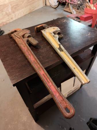 Two Pipe Wrenches 1