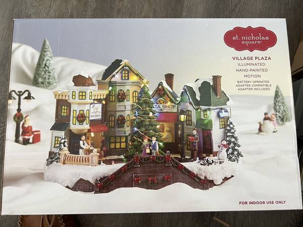St Nicholas Square Christmas Village Plaza 1