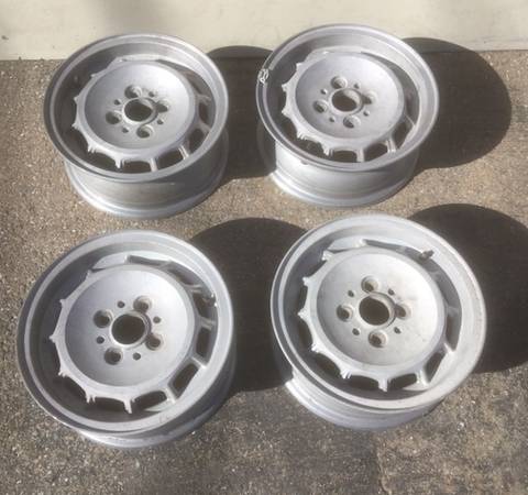 BMW 2002tii late model FPS alloy rims; set of 4 1