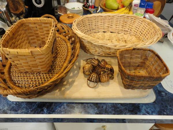 Woven Baskets. 1