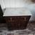 Antique early americana sideboard cabinet with marble top 2 thumbnail