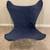 Vintage (1960s) Wrought Iron Butterfly Chair with cover 2 thumbnail