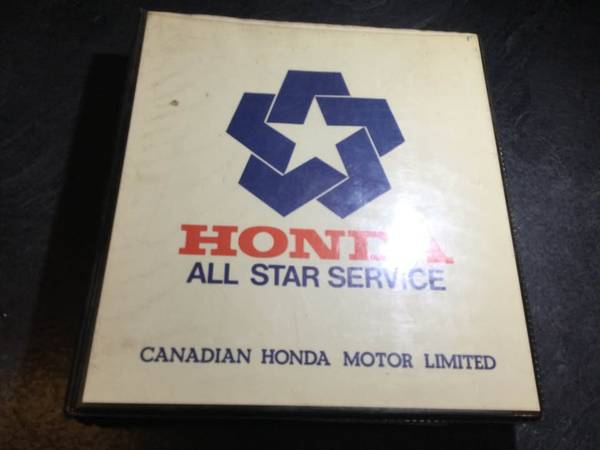 1971-1979 Honda Motorcycle Service Bulletins Z50 CB750 Elsinore XL350 1