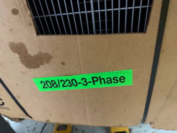 Commercial carrier ac unit brand new factory charged 1