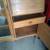 Oak side by side secretary cabinet 3 thumbnail