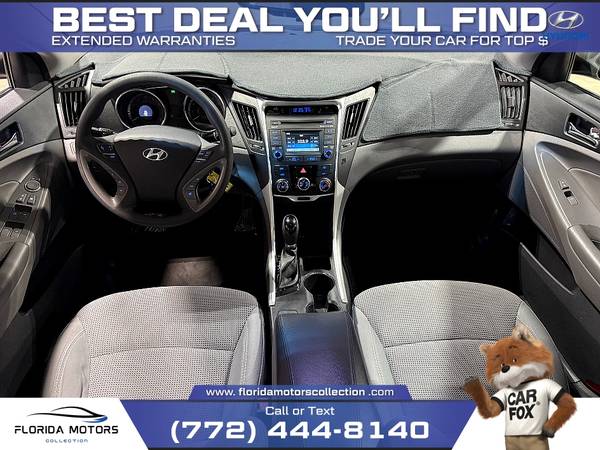 2014 Hyundai Sonata Sonata GLS $144/mes, único propietario, informe CARFAX limpio, bajo precio - $6.999 ($4 TU COCHE @ Florida Motors Collection)63485750811905122
