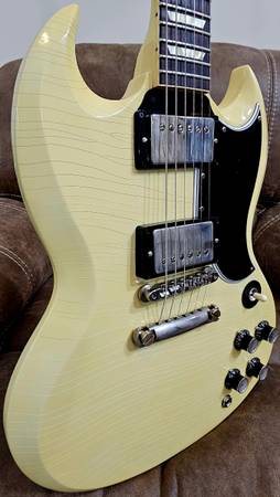 2025 Gibson Custom Shop Murphy Lab '61 Reissue SG (Ultra Light Aged) - $4,000 (Savannah)62973886289793121
