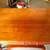 Vintage Heavy Weight Solid Oak Wooden DESK with one Drawer & with Key 2 thumbnail